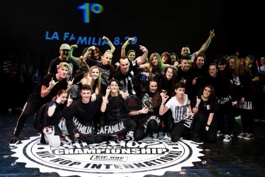 HIP HOP INTERNATIONAL 2016, IN ROME, THE QUALIFIERS FOR THE WORLD FINALS IN LAS VEGAS