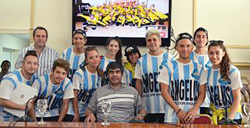 HHI ARGENTINA: Distinguieron al grupo Angelus
