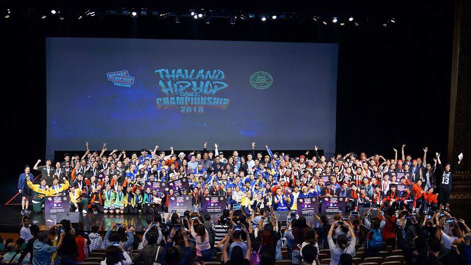 HHI THAILAND: ประกาศผลนักเต้น 12 ทีมสุดท้าย จากเวที Thailand Hip Hop Dance Championship 2018